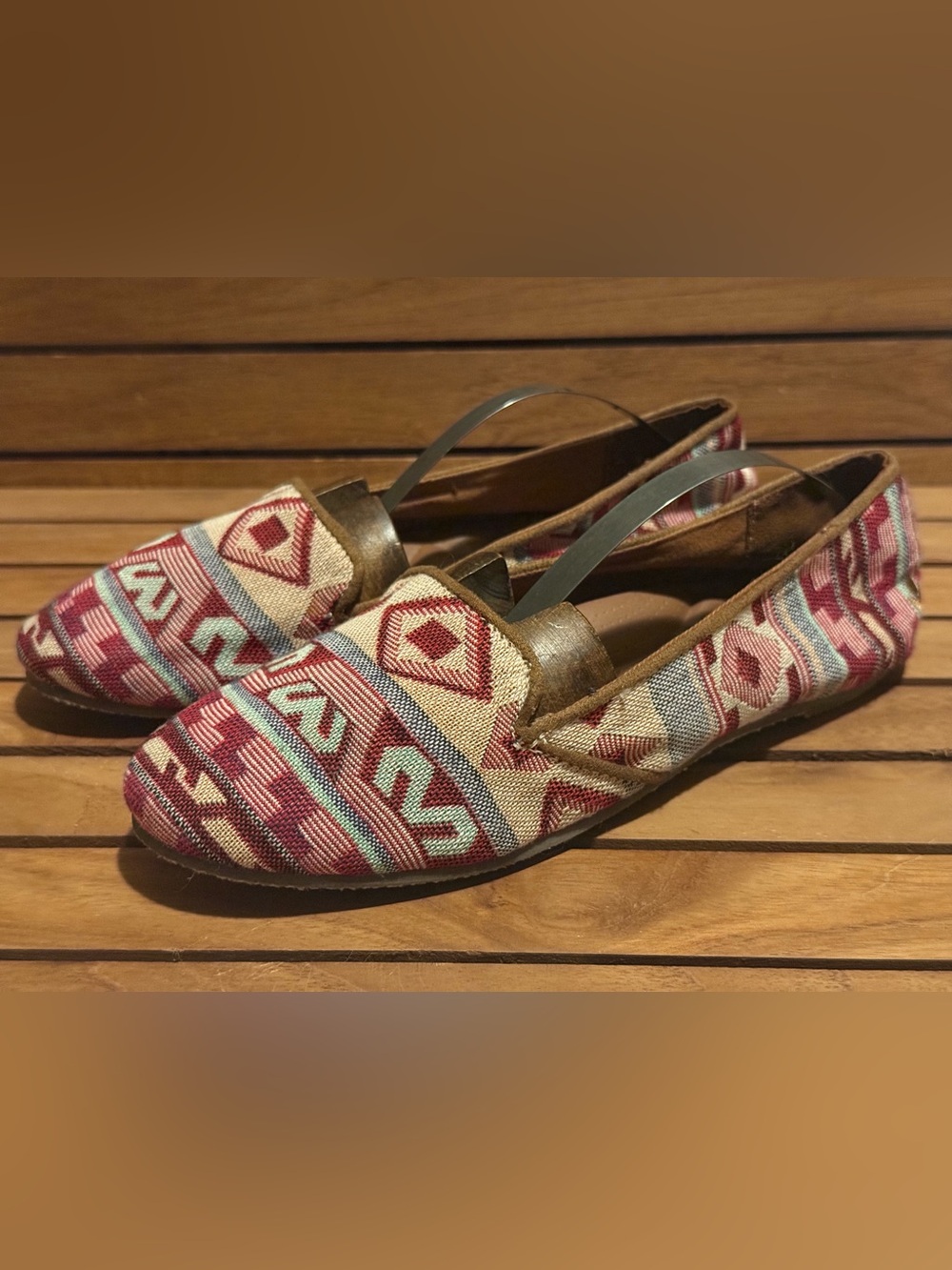 Reef Women's Mayuta TX Red Multi Slip-On Shoe size US 8